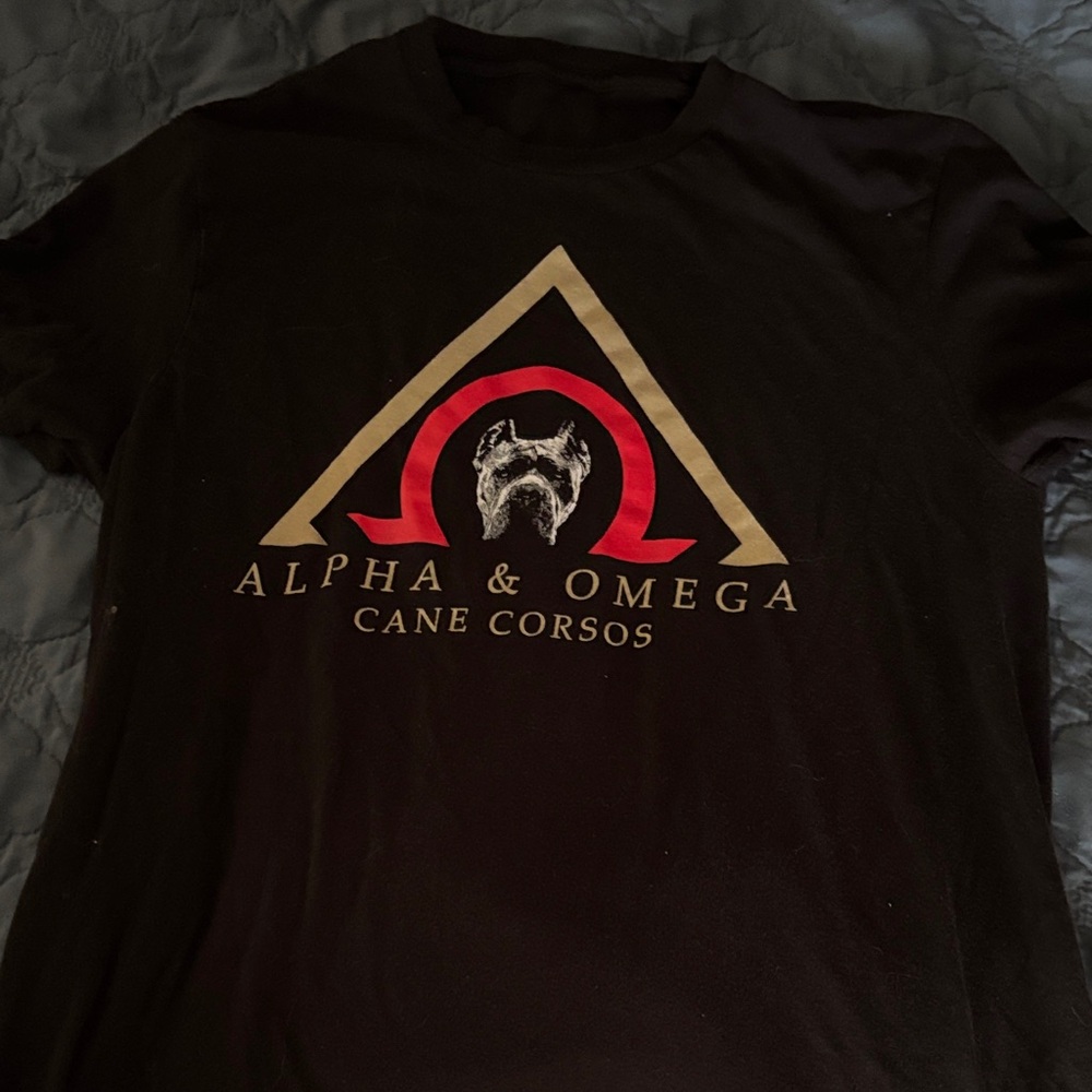 Alpha & Omega Black Short Sleeve Tee